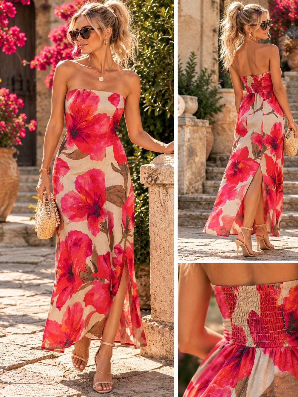 Anthropologie Aliza Linen Maxi Dress By Anthropology, NWT, S